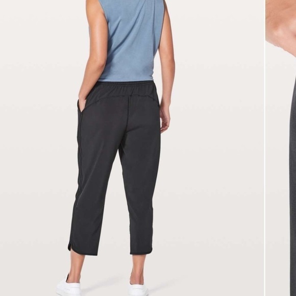 Lululemon Keep it classic crop pants in black Size 2, G74 - Picture 2 of 11